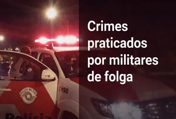 Crimes praticados por militares de folga