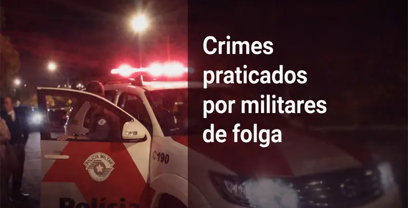 Crimes praticados por militares de folga