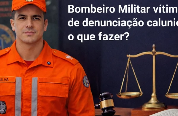 Bombeiro Militar vítima de denunciação caluniosa