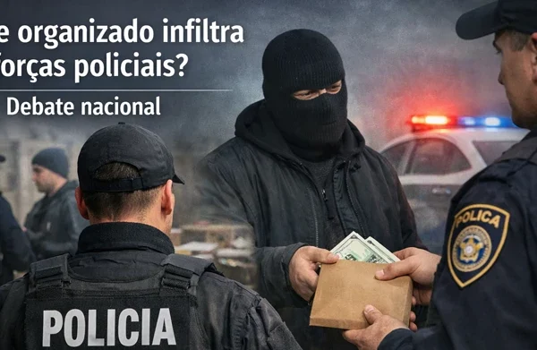 Crime organizado infiltra forças policiais Debate nacional
