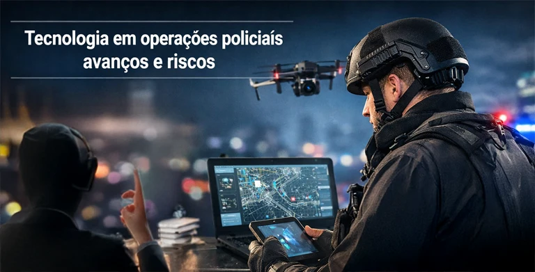 Uso de tecnologia em operações policiais avanços e riscos