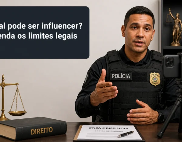 Policial pode ser influencer